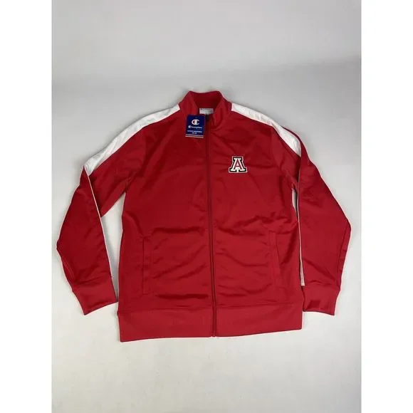 ARIZONA WILD‎ CATS Wildcats Athletic Jumpsuit Warm Up NWT Red NEW Large L - Picture 2 of 16